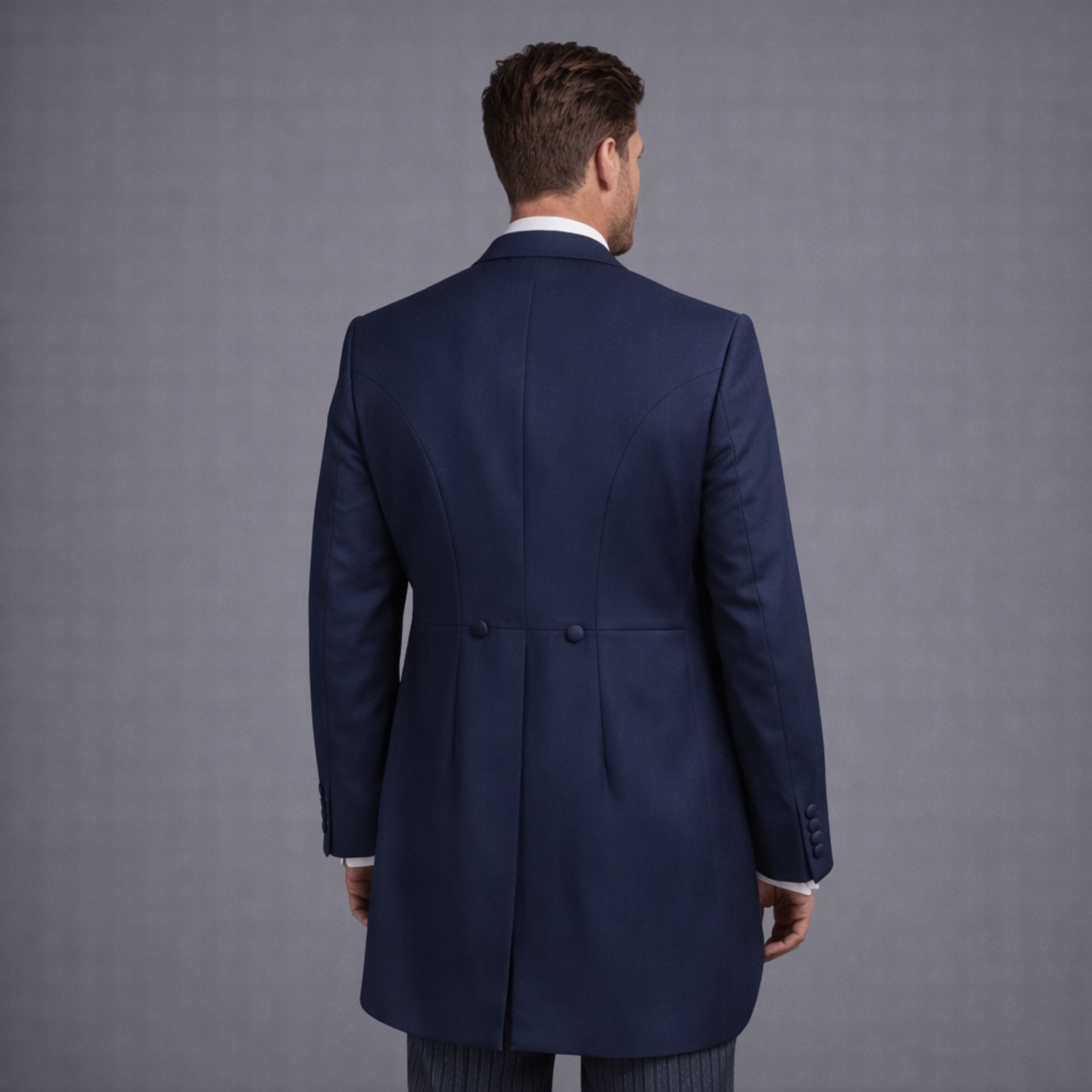 Navy Tailcoat 3pc (Hire)