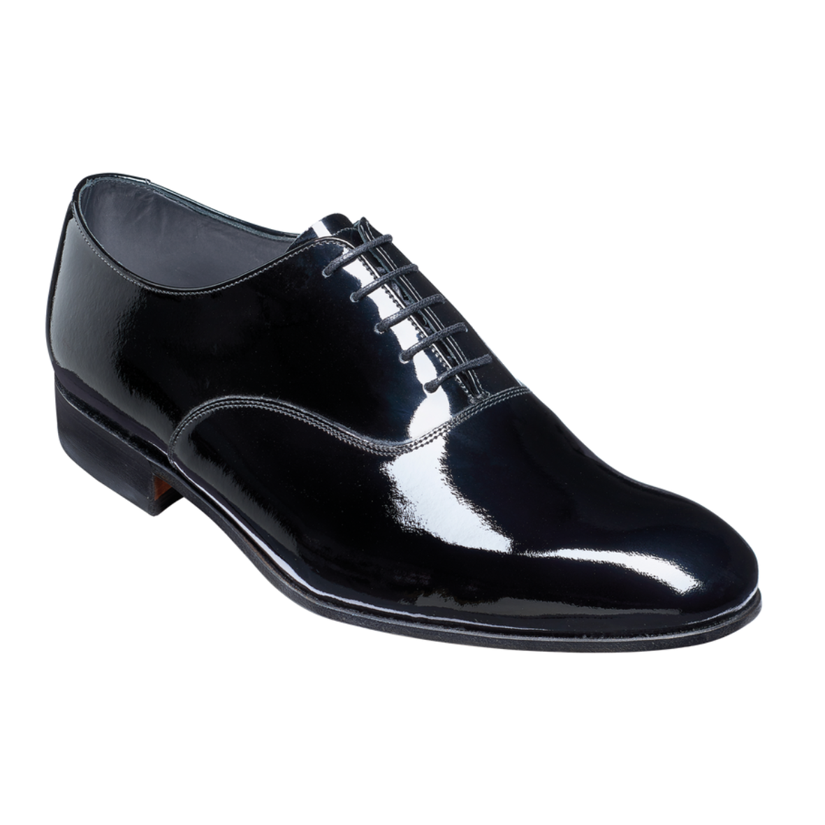 Black Patent Shoes - Madeley Barkers (Hire)
