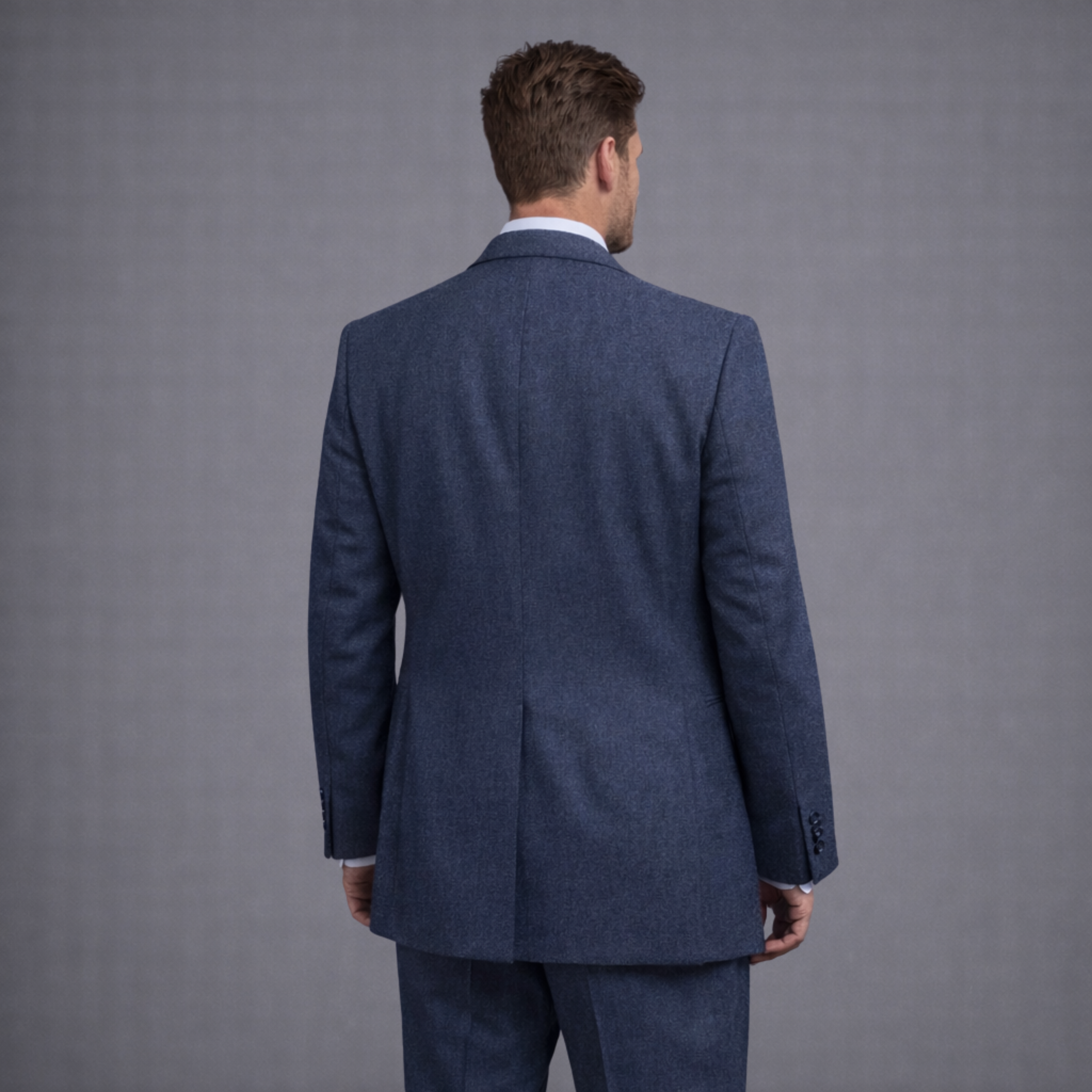 Blue Tweed 3pc (Hire)