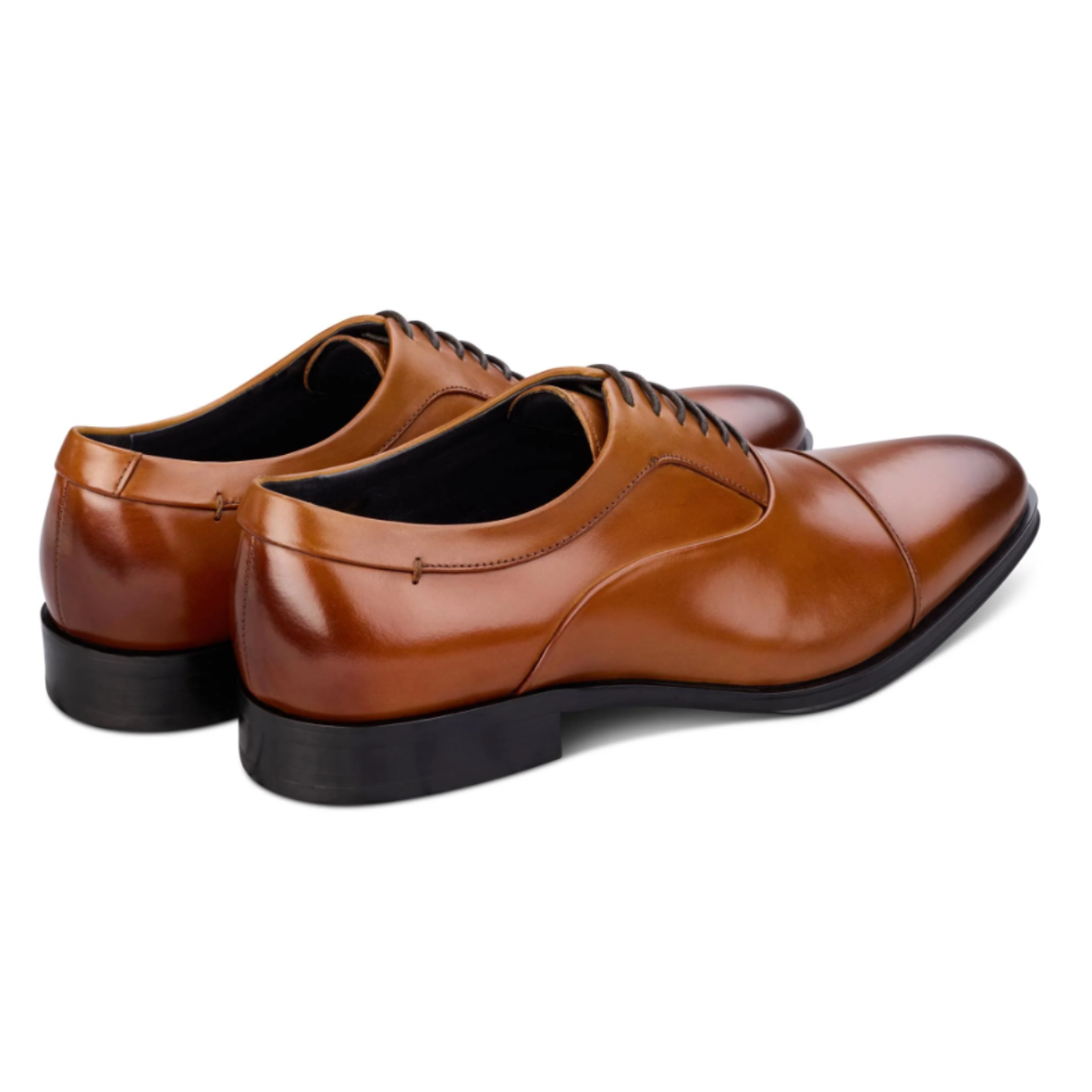 Tan Guildhall Capped Oxfords - John White (Hire)