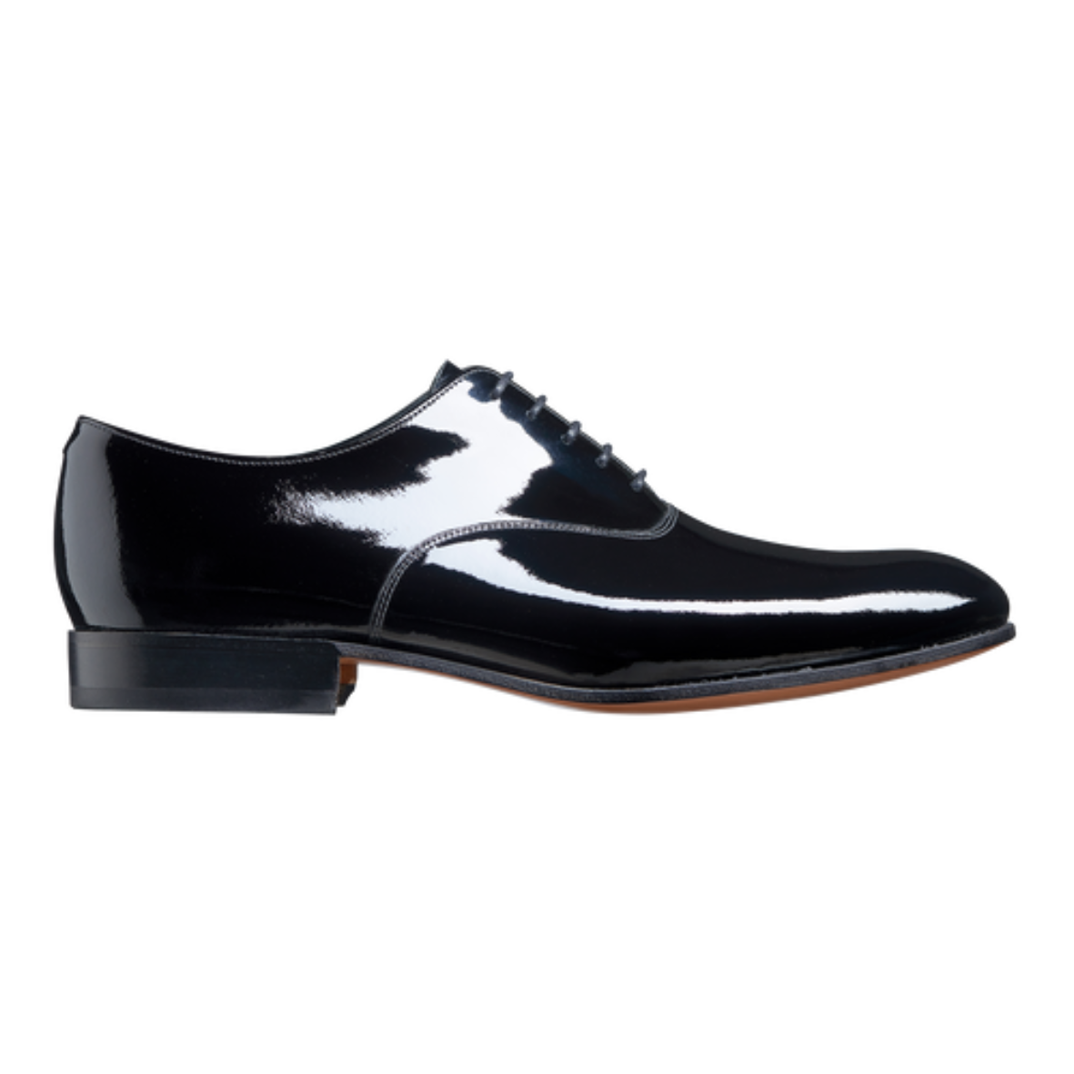 Black Patent Shoes - Madeley Barkers (Hire)