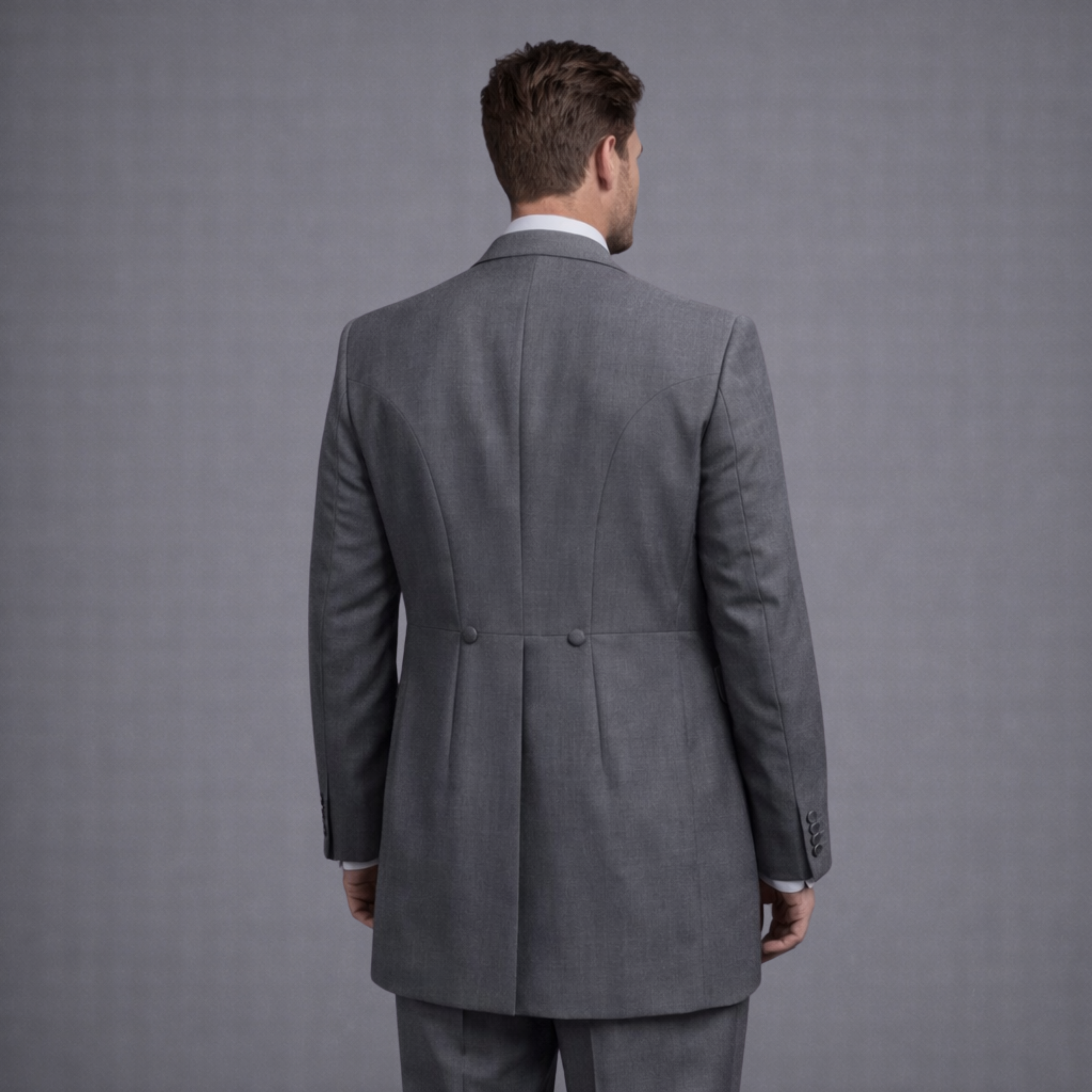 Grey Tailcoat 3pc (Hire)
