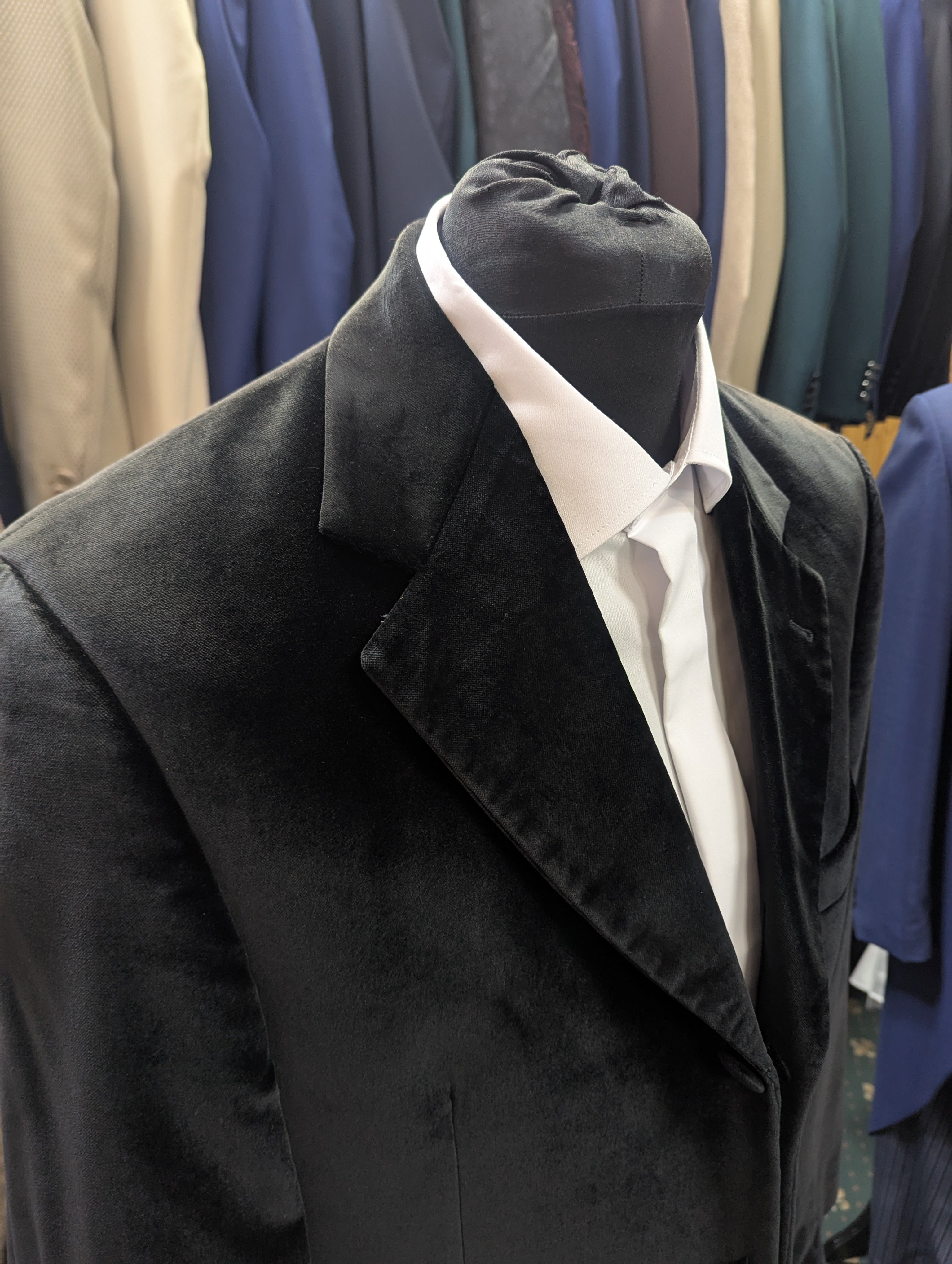 Men's Ex-hire Velvet Frock Coat