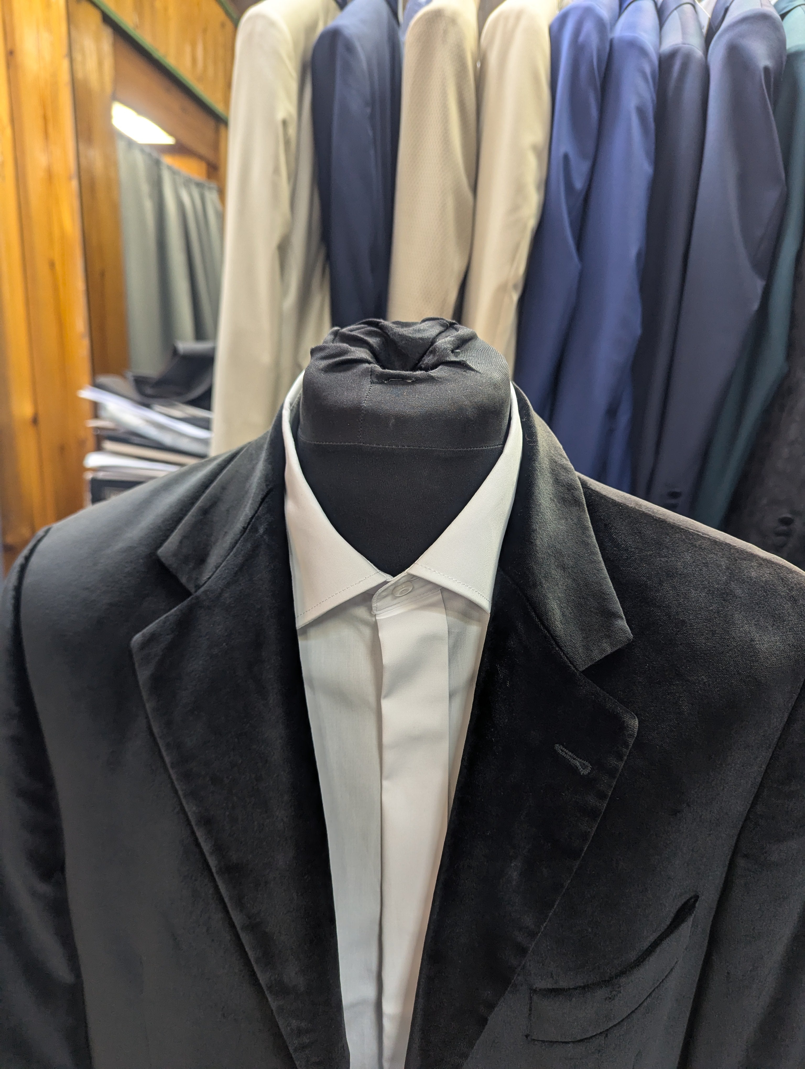 Men's Ex-hire Velvet Frock Coat
