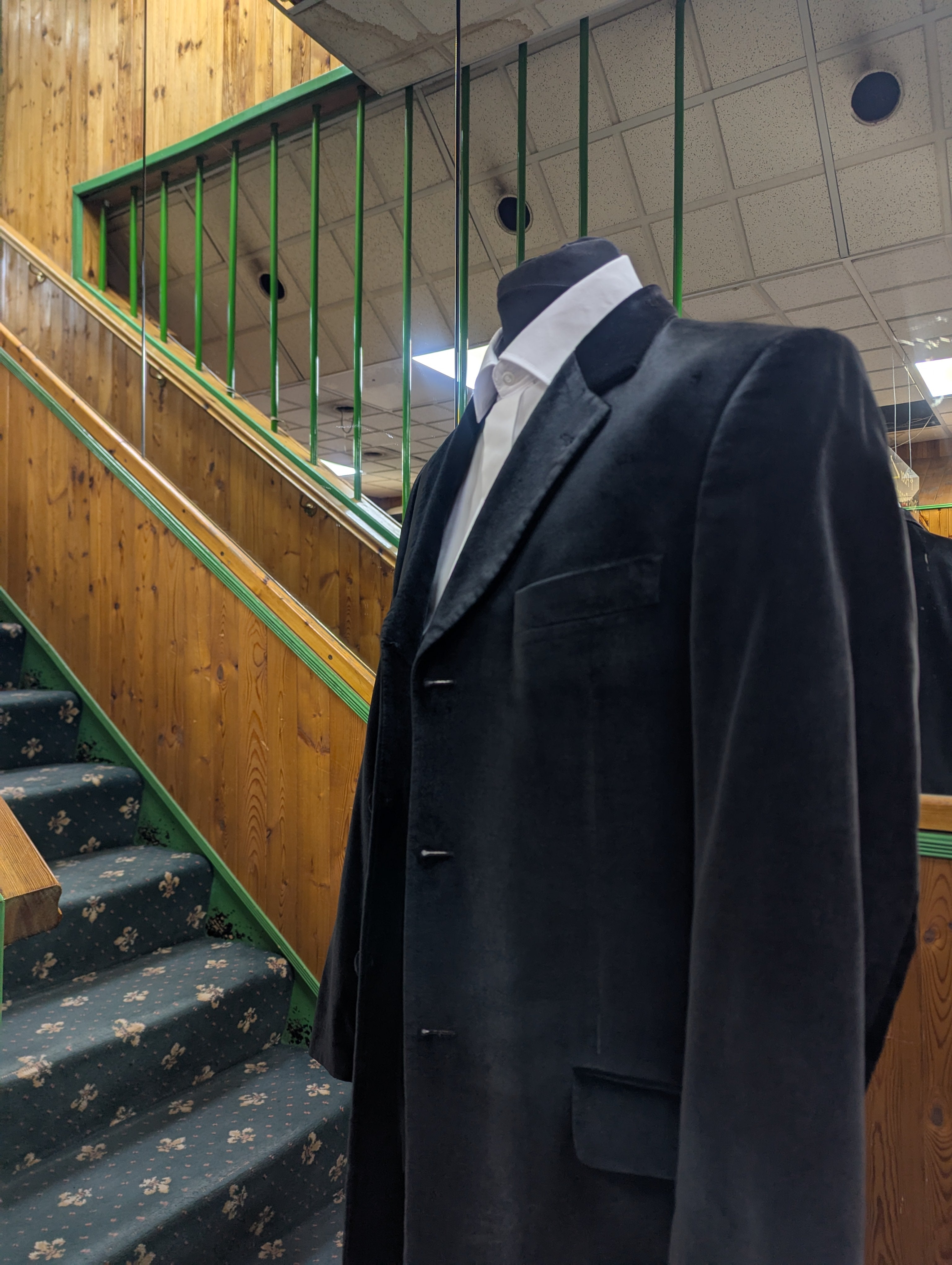 Men's Ex-hire Velvet Frock Coat