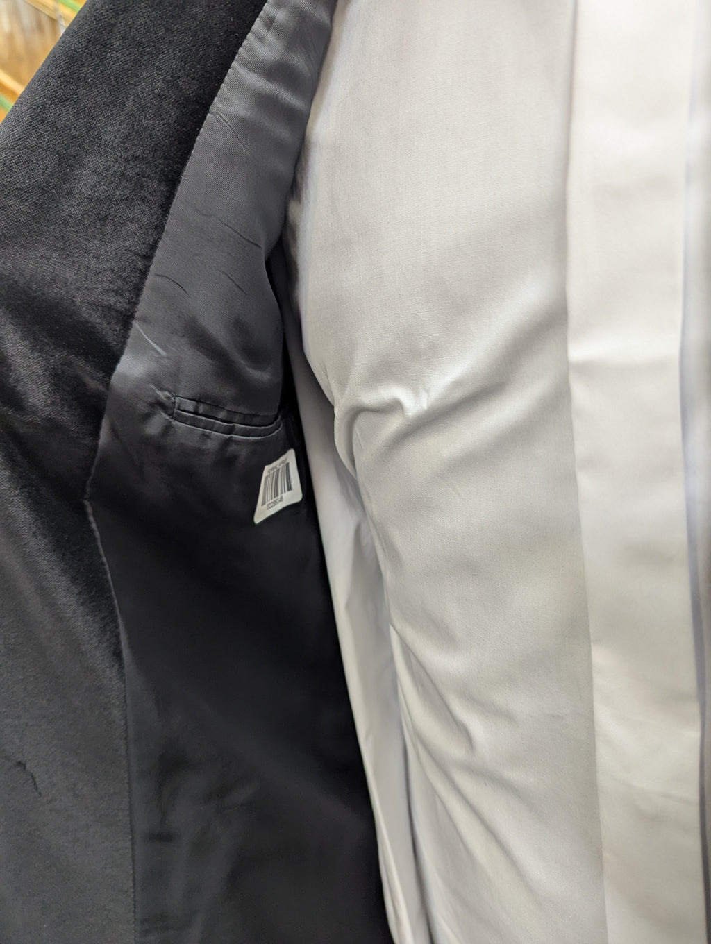 Men's Ex-hire Velvet Frock Coat