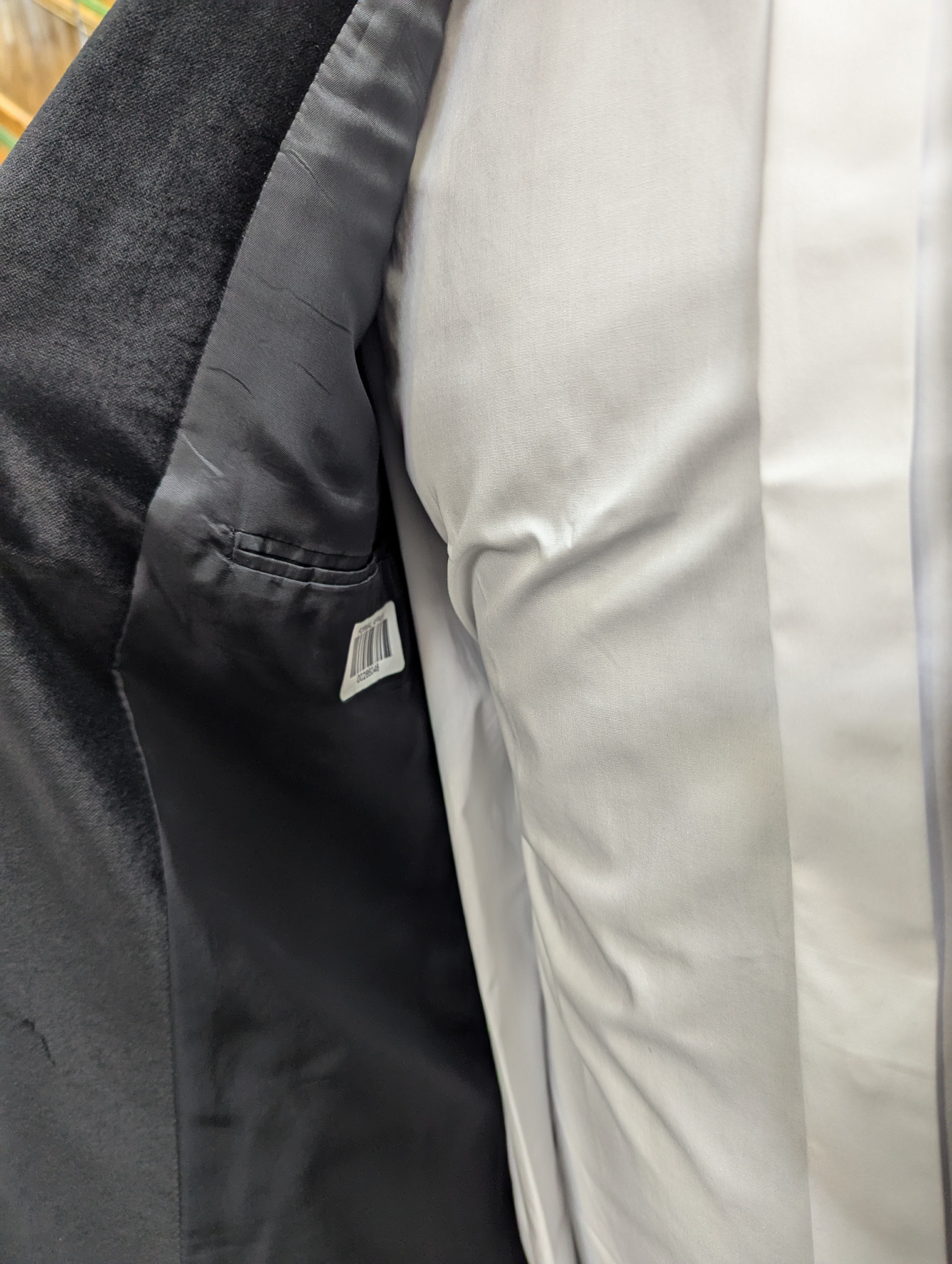 Men's Ex-hire Velvet Frock Coat