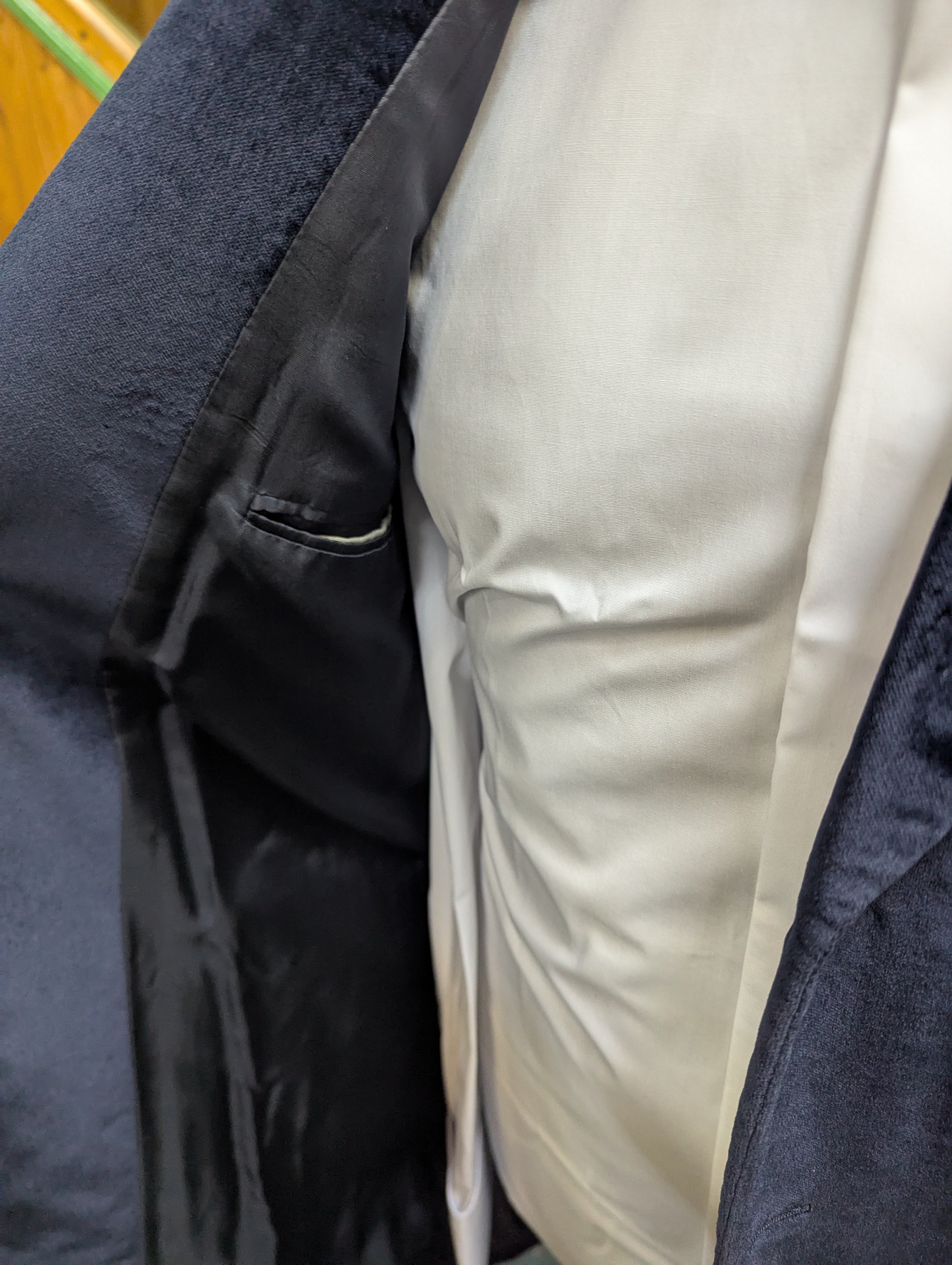 Men's Ex-hire Velvet Frock Coat