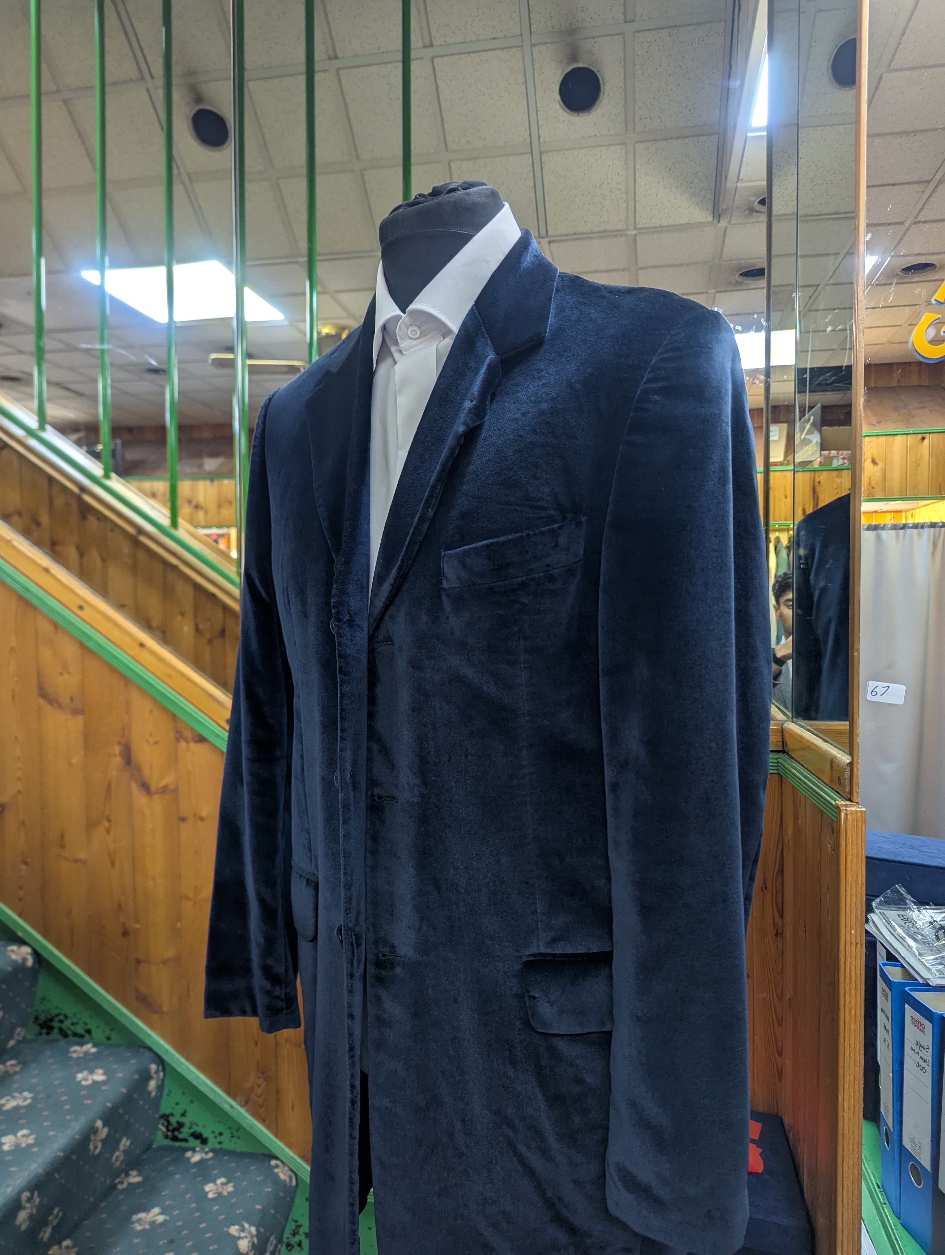 Men's Ex-hire Velvet Frock Coat