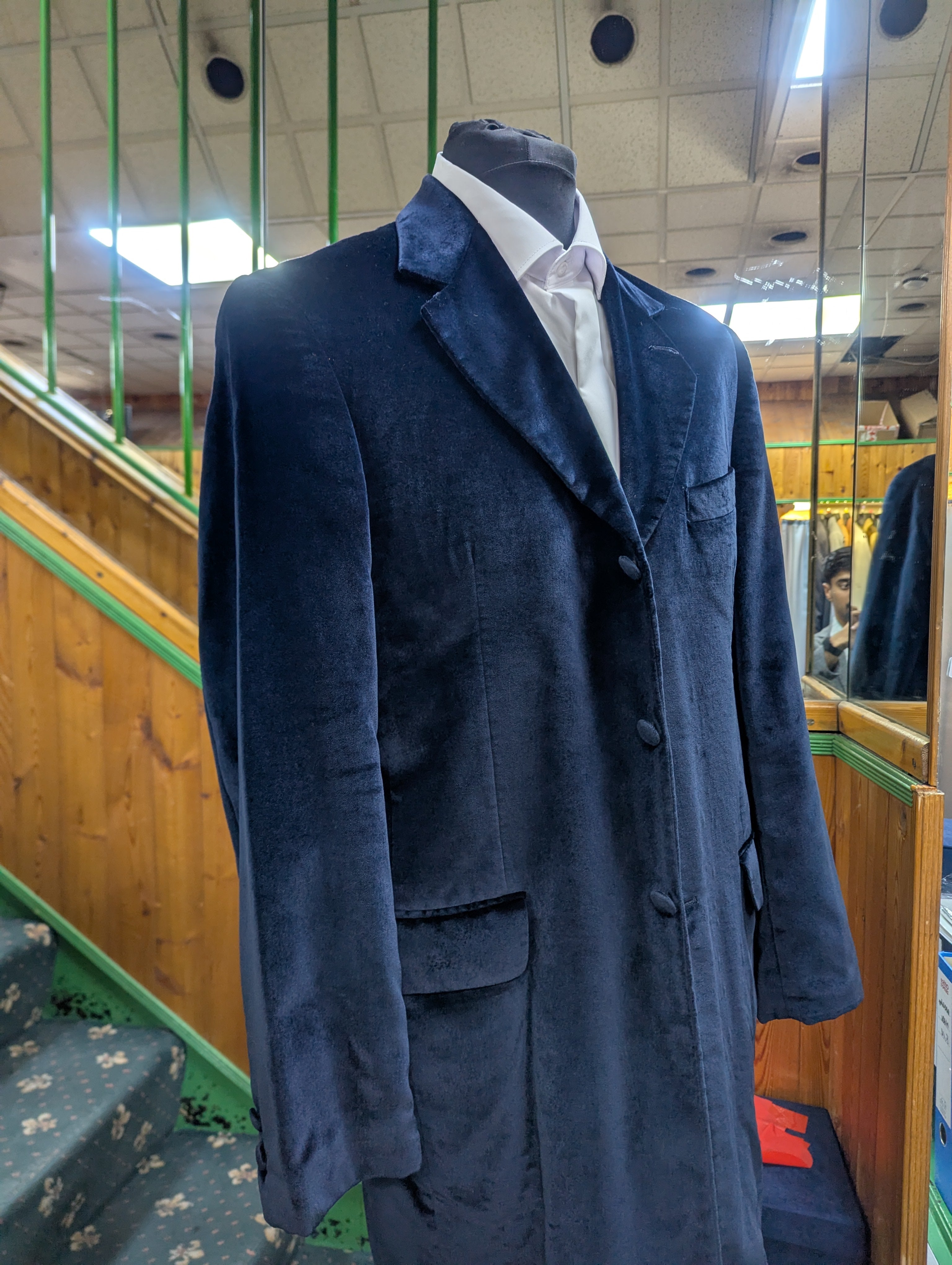Men's Ex-hire Velvet Frock Coat