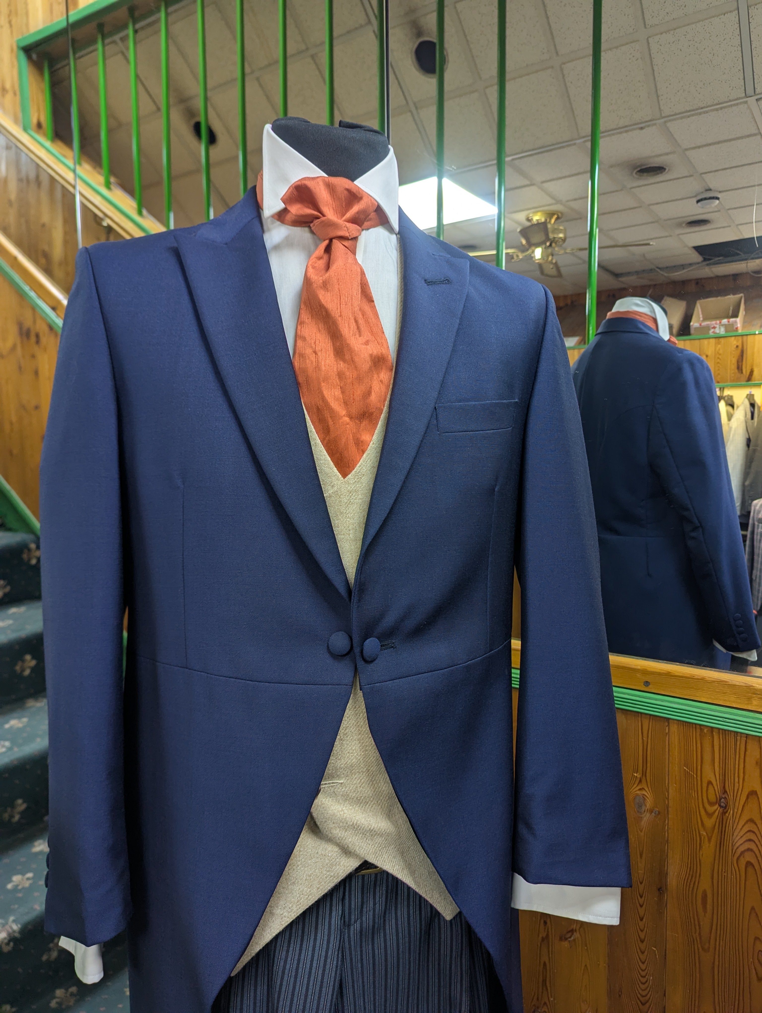 Navy Tailcoat