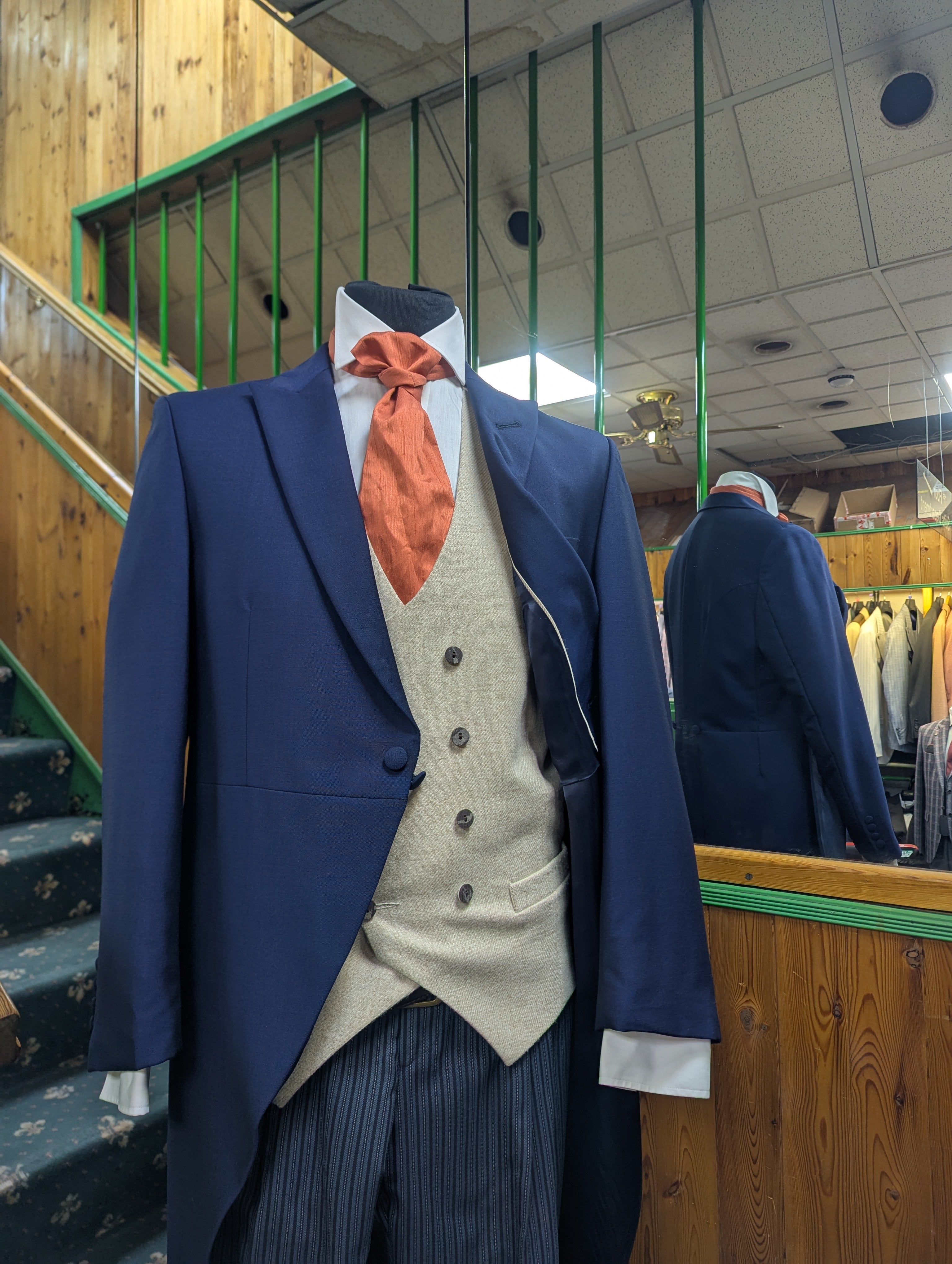 Navy Tailcoat