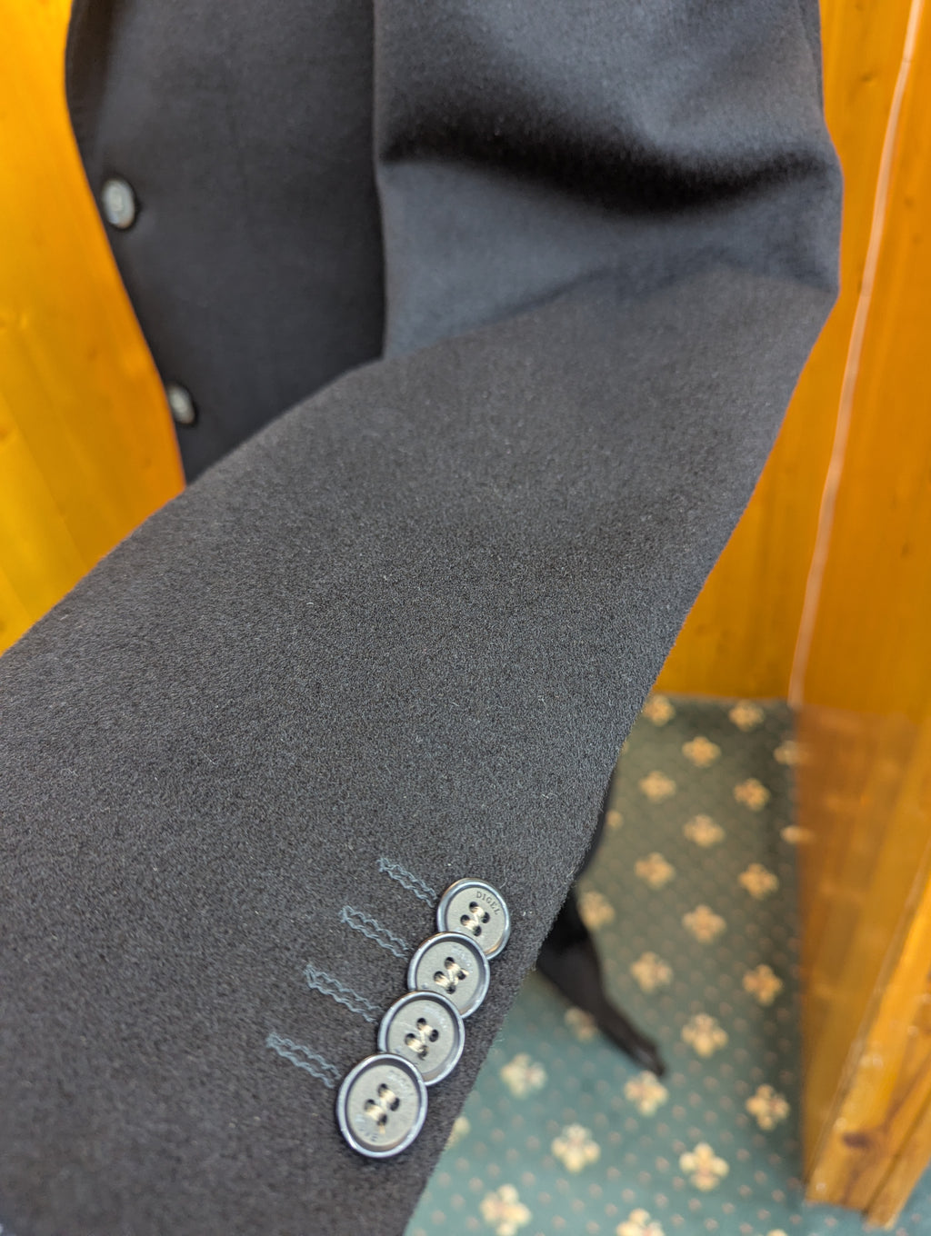 Black Classic Digel Overcoat