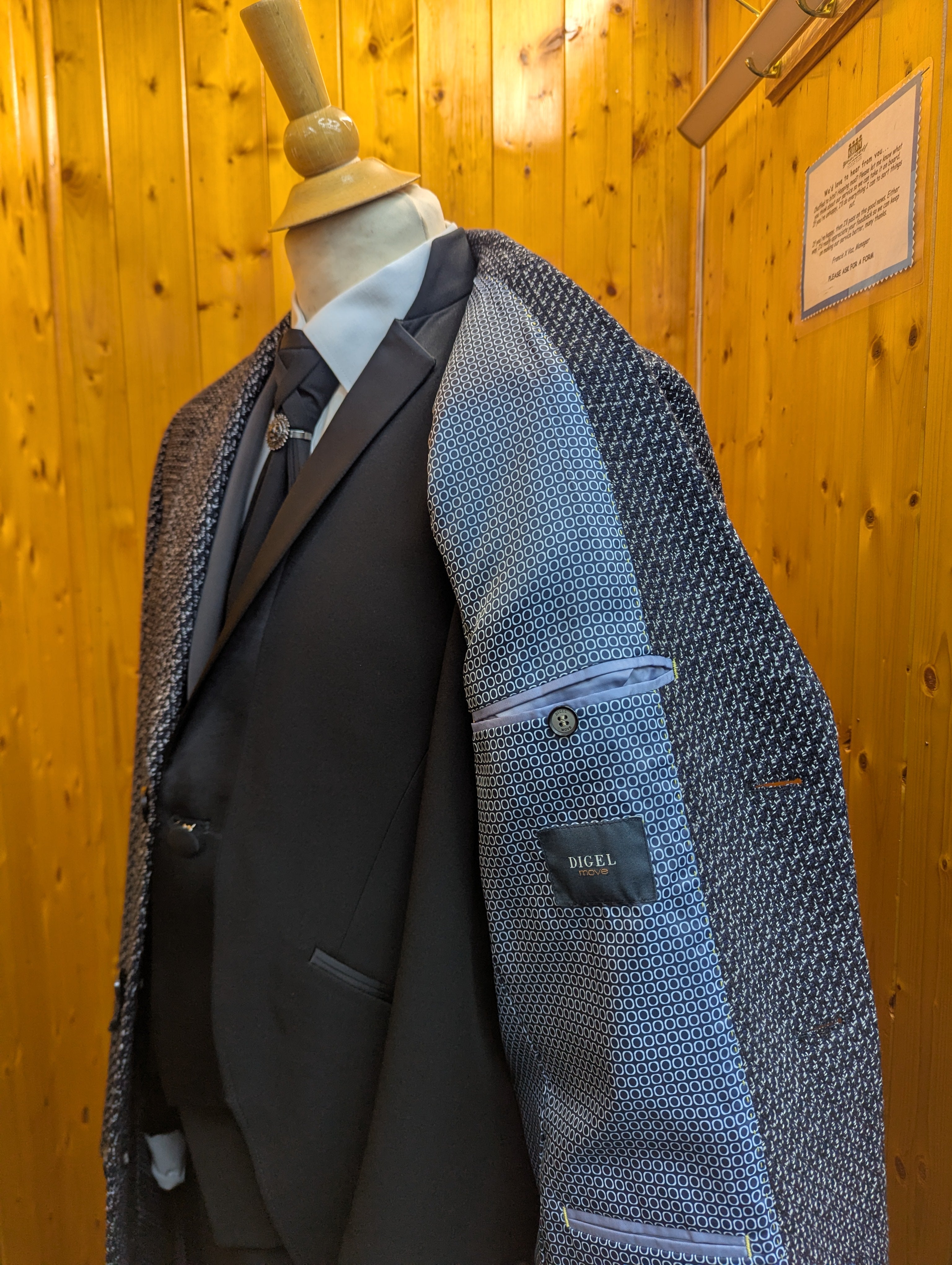 Digel Addison Textured Overcoat